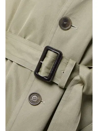 Balenciaga Oversized Belted Cotton-drill Trench Coat | Thumbnail 5