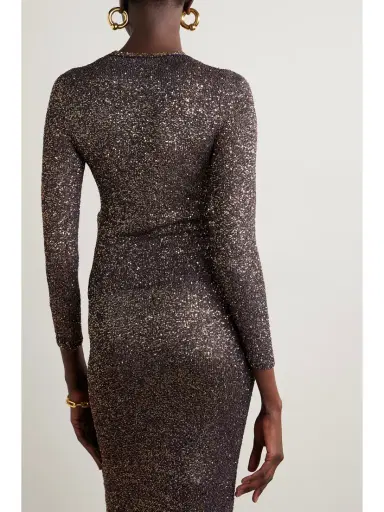Balenciaga Sequined Stretch-knit Sweater | Thumbnail 3