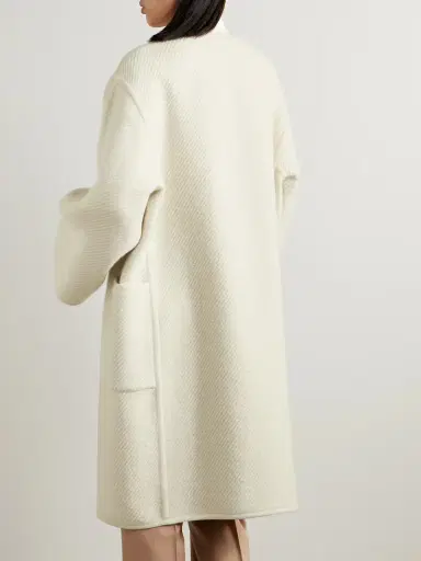 Loro Piana Silk, Wool, Cashmere And Linen-blend Coat | Thumbnail 4 Loro Piana Silk, Wool, Cashmere And Linen-blend Coat | Thumbnail 4