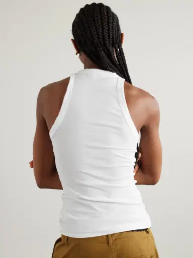 James Perse Ribbed Stretch-supima Cotton Tank | Thumbnail 4 James Perse Ribbed Stretch-supima Cotton Tank | Thumbnail 4