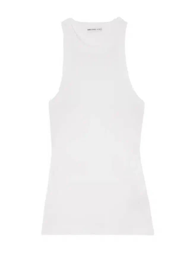 Ribbed Stretch-supima Cotton Tank