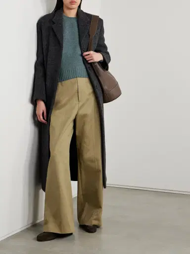 Loro Piana Ashi Cropped Ribbed Cashmere Sweater | Thumbnail 2