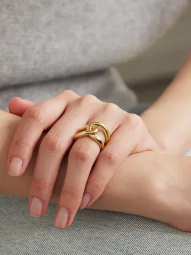 LIÉ STUDIO The Agnes Gold-plated Ring | Thumbnail 2 LIÉ STUDIO The Agnes Gold-plated Ring | Thumbnail 2