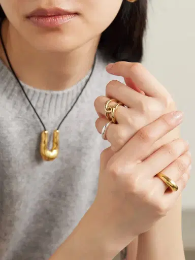 LIÉ STUDIO The Agnes Gold-plated Ring | Thumbnail 5 LIÉ STUDIO The Agnes Gold-plated Ring | Thumbnail 5