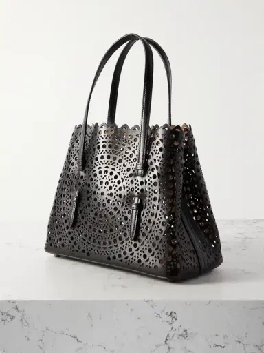 Alaïa Mina 25 Laser-cut Leather Tote - - One size | Thumbnail 3