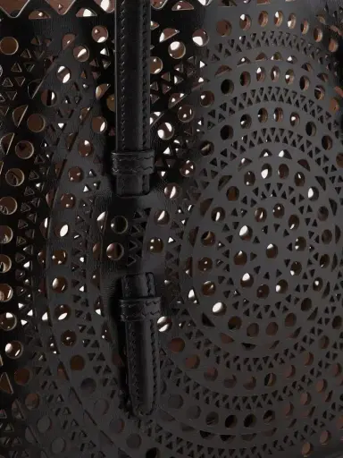 Alaïa Mina 25 Laser-cut Leather Tote - - One size | Thumbnail 4