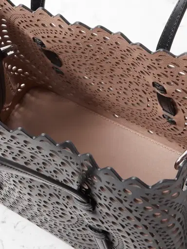 Alaïa Mina 25 Laser-cut Leather Tote - - One size | Thumbnail 5