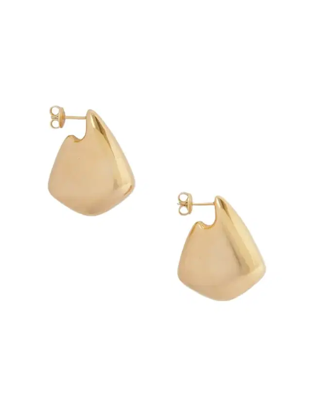 tone Hoop Earrings