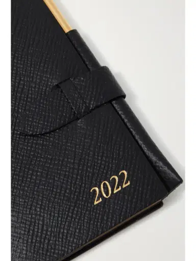 Smythson The Wafer 2022 Textured-leather Diary | Thumbnail 4