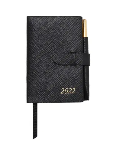 Smythson The Wafer 2022 Textured-leather Diary | Thumbnail 1