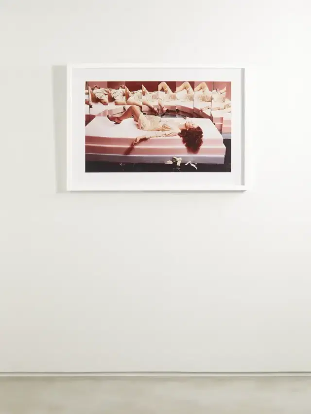 Guy Bourdin Framed Print, 43''X 29''