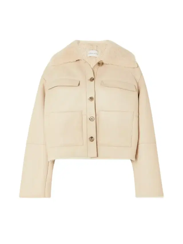 + Net Sustain Bugur Shearling Jacket