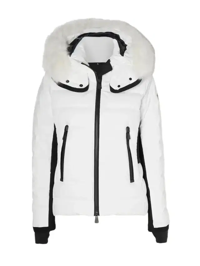 Lamoura Hooded Faux Fur-trimmed Quilted Down Ski Jacket
