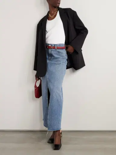 Gucci Denim Maxi Skirt | Thumbnail 2