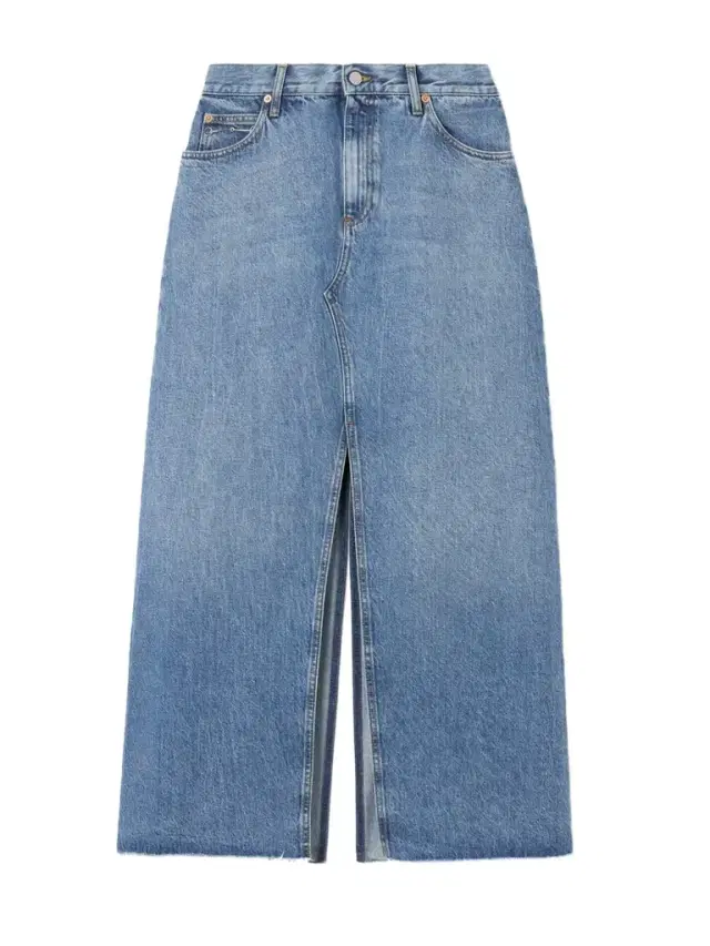 Denim Maxi Skirt