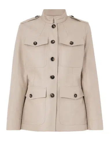 Loro Piana Ashley Cotton And Silk-blend Twill Jacket | Thumbnail 1 Loro Piana Ashley Cotton And Silk-blend Twill Jacket | Thumbnail 1