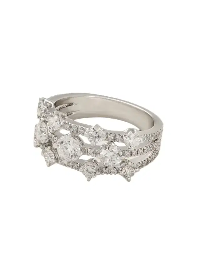 Arpeggia 18-karat White Gold Diamond Ring