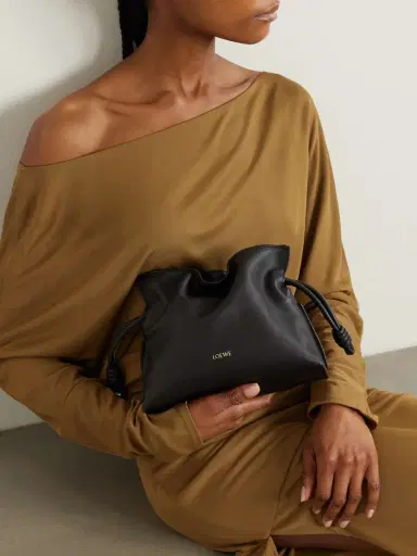 Loewe Flamenco Mini Leather Clutch | Thumbnail 2