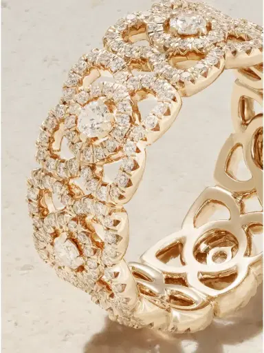 De Beers London Lotus By De Beers 18-karat Rose Gold Diamond Ring | Thumbnail 4