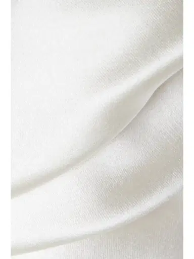 Danielle Frankel Noa Off-the-shoulder Draped Wool And Silk-blend Charmeuse Gown | Thumbnail 4 Danielle Frankel Noa Off-the-shoulder Draped Wool And Silk-blend Charmeuse Gown | Thumbnail 4