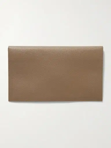 Saint Laurent Uptown Textured-leather Pouch | Thumbnail 3
