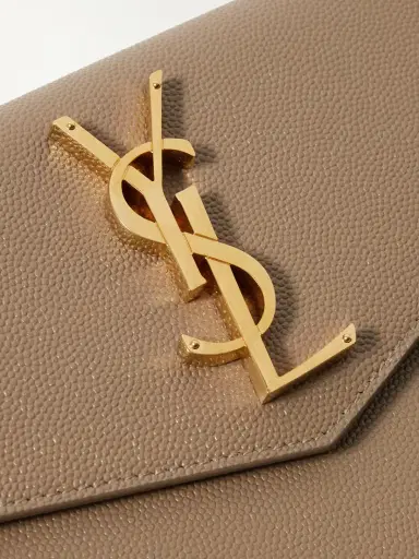 Saint Laurent Uptown Textured-leather Pouch | Thumbnail 4