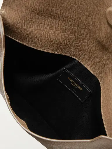 Saint Laurent Uptown Textured-leather Pouch | Thumbnail 5