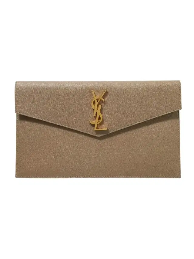 Uptown Textured-leather Pouch