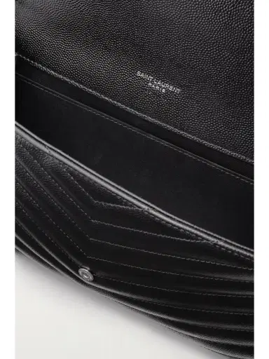 Saint Laurent Cassandre Matelassé Textured-leather Pouch | Thumbnail 5