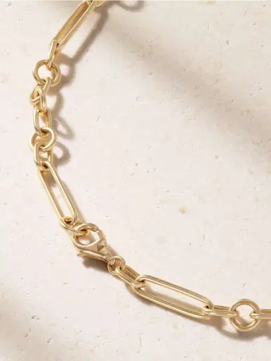 Foundrae Small Mixed Clip 18-karat Gold Necklace | Thumbnail 3 Foundrae Small Mixed Clip 18-karat Gold Necklace | Thumbnail 3