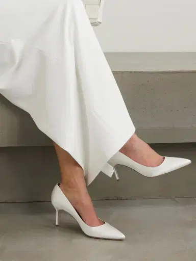 Manolo Blahnik Bb 70 Satin Pumps | Thumbnail 2 Manolo Blahnik Bb 70 Satin Pumps | Thumbnail 2