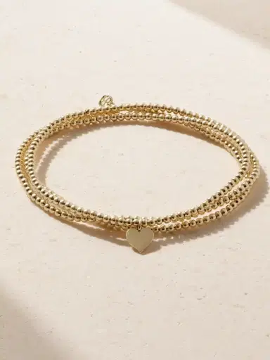 Sydney Evan Tiny Pure Heart 14-karat Gold Bracelet | Thumbnail 1 Sydney Evan Tiny Pure Heart 14-karat Gold Bracelet | Thumbnail 1