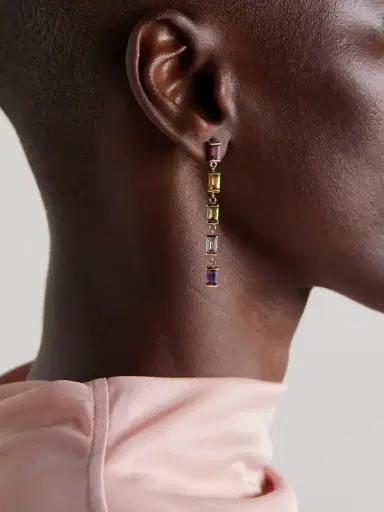 Melissa Joy Manning 14-karat Recycled Gold Multi-stone Earrings | Thumbnail 2 Melissa Joy Manning 14-karat Recycled Gold Multi-stone Earrings | Thumbnail 2