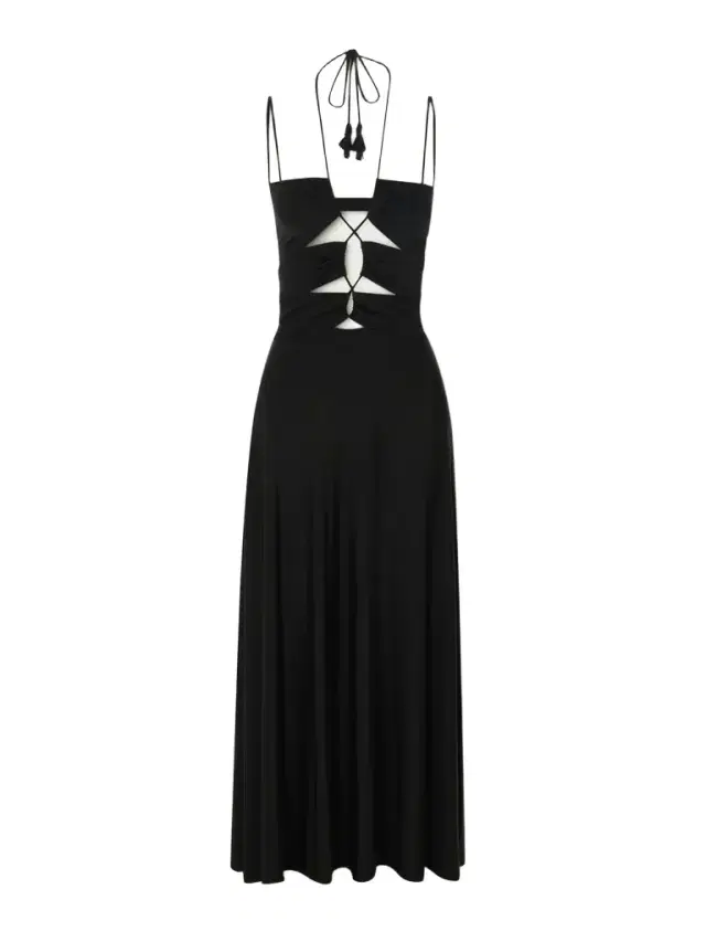 + Net Sustain Río Bravo Cutout Ruched Stretch-jersey Maxi Dress