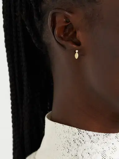 Jennifer Meyer 18-karat Gold And Diamond Earrings | Thumbnail 2 Jennifer Meyer 18-karat Gold And Diamond Earrings | Thumbnail 2