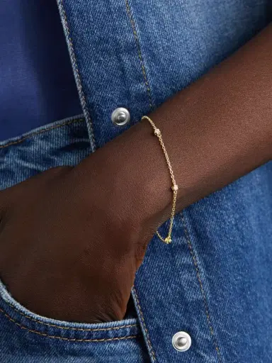 Jennifer Meyer 18-karat Gold Diamond Bracelet | Thumbnail 2 Jennifer Meyer 18-karat Gold Diamond Bracelet | Thumbnail 2
