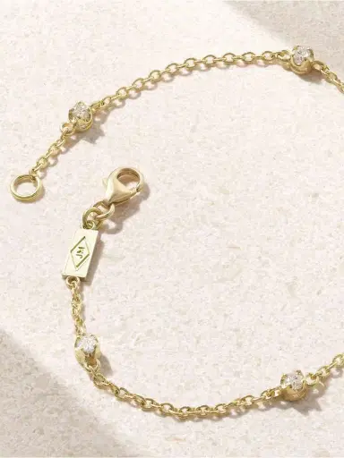 Jennifer Meyer 18-karat Gold Diamond Bracelet | Thumbnail 3 Jennifer Meyer 18-karat Gold Diamond Bracelet | Thumbnail 3