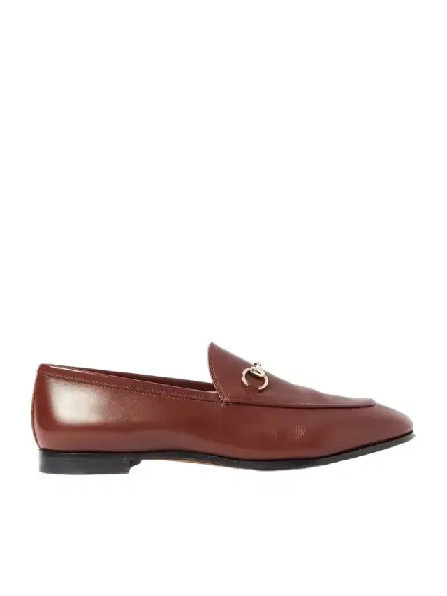 Jordaan Horsebit-detailed Leather Loafers