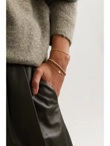 Jennifer Meyer Mini Heart 18-karat Gold Bracelet | Thumbnail 2 Jennifer Meyer Mini Heart 18-karat Gold Bracelet | Thumbnail 2