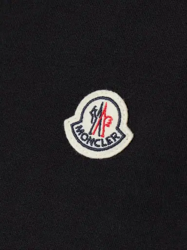 Moncler Cotton-blend Jersey Mini Dress | Thumbnail 5