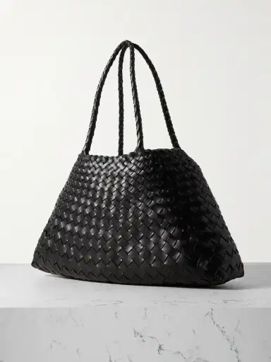 Dragon Diffusion Santa Croce Big Woven Leather Tote | Thumbnail 3