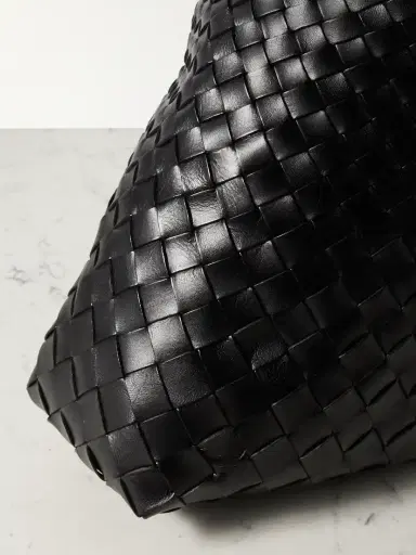 Dragon Diffusion Santa Croce Big Woven Leather Tote | Thumbnail 4