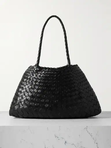 Dragon Diffusion Santa Croce Big Woven Leather Tote | Thumbnail 1