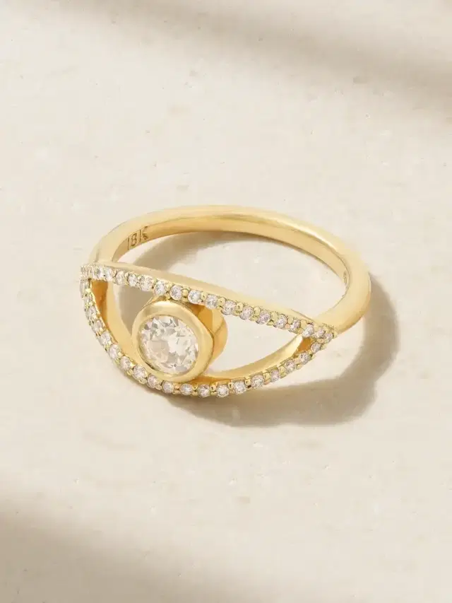 18-karat Gold Diamond Ring