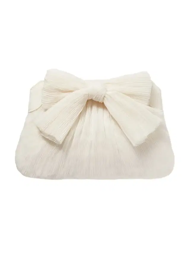 Loeffler Randall Rayne Bow-embellished Plissé-organza Clutch