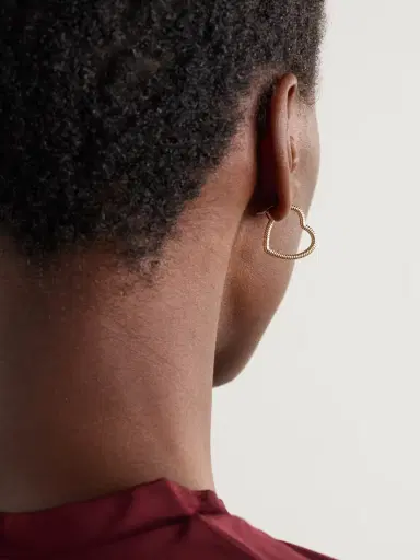 Yvonne Léon 9-karat Gold Hoop Earrings | Thumbnail 2