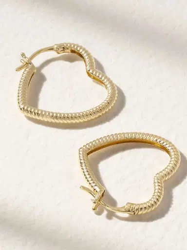 Yvonne Léon 9-karat Gold Hoop Earrings | Thumbnail 4