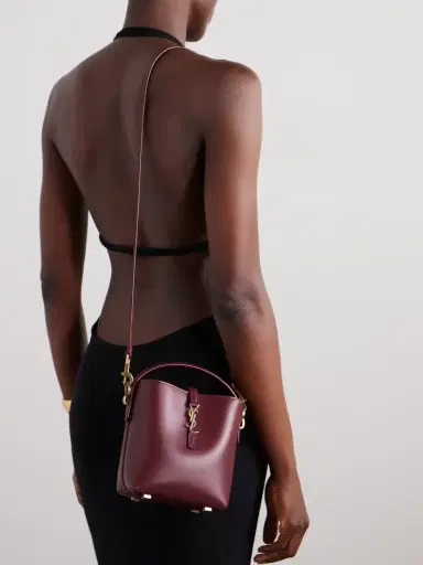 Saint Laurent Le 37 Mini Leather Bucket Bag | Thumbnail 6 Saint Laurent Le 37 Mini Leather Bucket Bag | Thumbnail 6