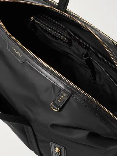Anya Hindmarch Inflight Leather-trimmed Econyl Weekend Bag | Thumbnail 5