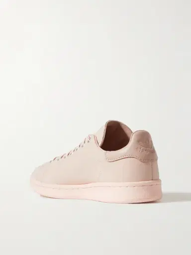 adidas Originals Stan Smith Lux Suede-trimmed Leather Sneakers | Thumbnail 3